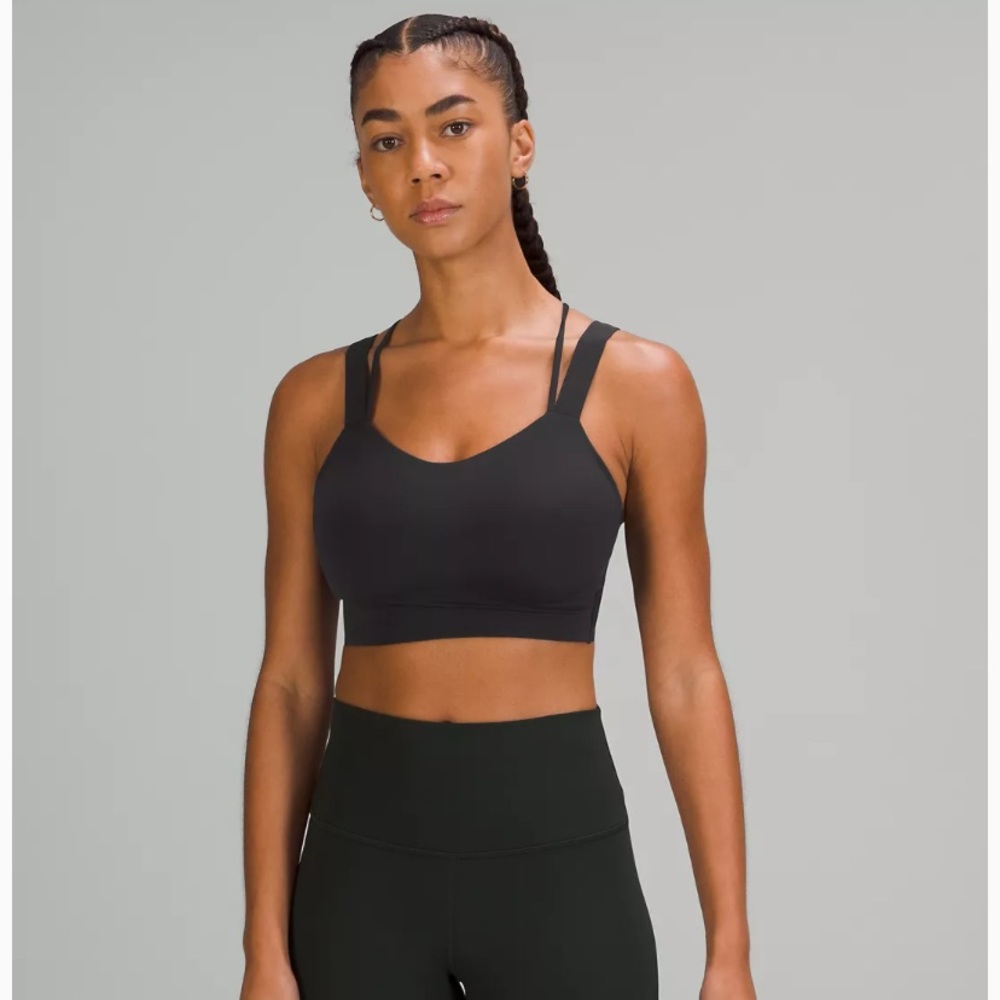 Lululemon Like a Cloud Longline Bra D/DD Black NWT